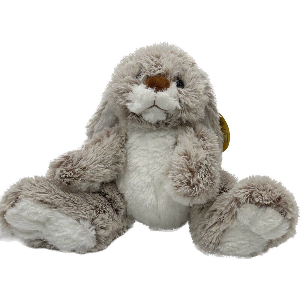 Melissa Doug 7674 Burrow Bunny Rabbit Stuffed Animal Plush Floppy Ears Core New
